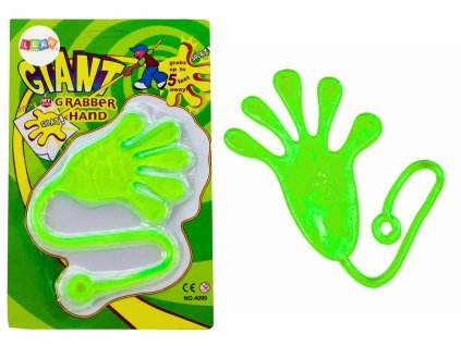 Jucărie pentru copii elastic slime mână verde