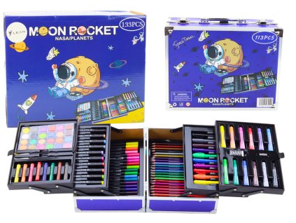 Set de artă într-un univers pliabil 133 buc