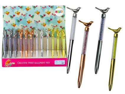 Pix cu un amestec de pasăre și cerneală albastră cu diamante de 0,7 mm