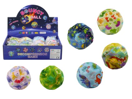 Minge strălucitoare cu gropițe amestec de dinozauri