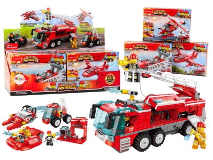 Kit de construcție pentru autospeciale de pompieri