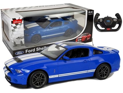 Mașină cu telecomandă R/C Ford Shelby 1:14 Rastar Blue