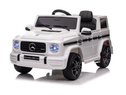 Ride on car Elektrické autíčko electro kisauto pentru copii vehicule Pojazd na akumulator Mercedes G63 cabrio WHITE bílé
