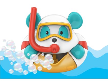 Jucărie de baie Teddy Bear Generator de baloane de săpun