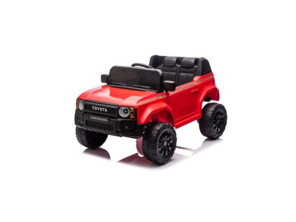 pojazd toyota land cruiser prado czerwony (16)