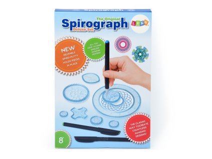 Set educațional Spirograf markere 27 piese