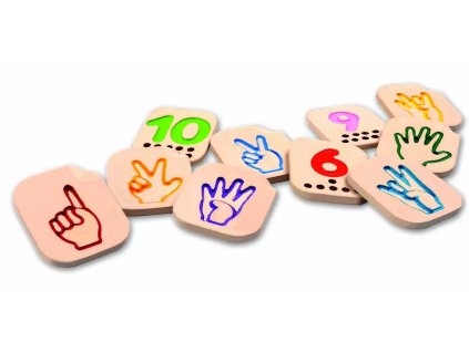 237855 prstova abeceda cislice 1 10