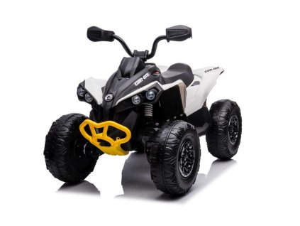 Dětská elektrická čtyřkolka Can Am Renegate 180W 4x4 bílá02