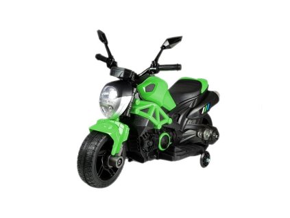 Dětská elektrická motorka GTM188 zelená1