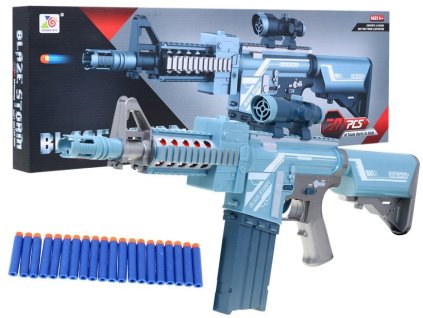 Pistol mitralieră pentru copii Blaze Storm cu vedere