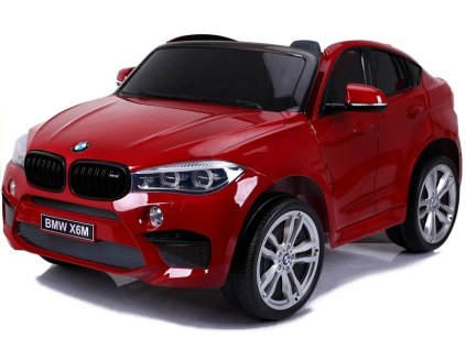 Elektrické autíčko BMW X6M lakované červené4