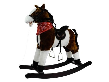 houpací kůň tmavě hnědý (1)