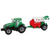 Tractor cu frecare a pulverizatorului verde