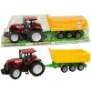 Traktor s přívěsem 50 cm červený01