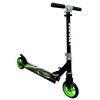 Trotineta mare pliabila H7 negru-verde R-Sport cu roti 145 mm pana la 100 kg