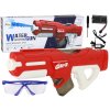 Pistol mare cu apă 750ml cu ochelari impermeabili roșii