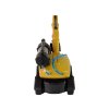 Excavator pe șenile mare pentru telecomandă galben