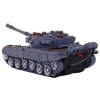 Tanc militar RC cu telecomandă 1:18 cu efecte de 27 MHz Albastru bleumarin