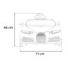 Dětské elektrické autíčko Bugatti Chiron modré02