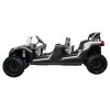 Elektrické autíčko Buggy ATV RACING UTV2000 čtyřmístné bílé09