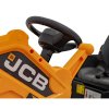 Dětský elektrický bagr JCB s lopatou žlutý21