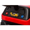 Dětský elektrický traktor BBH 030 s přívěsem červený14