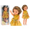 pol pl Lalka Zolta Sukienka Brazowe Wlosy Duza Laleczka 33cm 18168 1