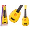 Mini chitară ukulele pentru copii 4 corzi motiv ananas galben 15″