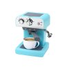 AGD aparat de cafea de jucărie cu abur de culoare turcoaz
