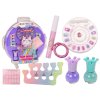 Set cosmetice in cutie pentru unghii si machiaj mov 9 buc