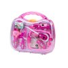 Set medical pentru micul doctor intr-o carcasa cu lumini si sunete roz