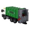 Camion de gunoi cu macara și remorcă, transmisie inerțială, sunete, verde, scară 1:16