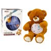 Teddy Bear Sleeping Lights Sună în modul de noapte și de zi maro