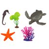 Set animale marine si plante acvatice 7 bucati
