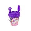 Set pentru găleată cu nisip, greblă, ceainic unicorn violet