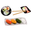 Set sushi pentru copii cu accesorii creveți jucărie 22 buc