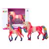 Figurine de colecție Unicorn cu roz bebeluș 2 buc