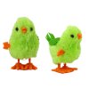 Jucărie de tragere de pui săritor, verde