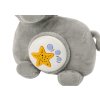 Proiector de somn pentru elefant de pluș gri - un elefant drăgălaș cu stele și melodii