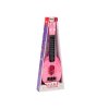 Ukulele pentru copii Mini chitara 4 corzi cu tema piersici roz 15″
