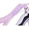 Bicicleta pentru copii RoyalBaby JENNY cu cos, roti auxiliare si arcuri 16" roz