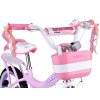 Bicicleta pentru copii RoyalBaby JENNY cu cos, roti auxiliare si arcuri 16" roz