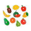 Puzzle din lemn Puzzle FRUCTE 10 piese