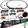 Sine de tren electric 185x99cm cu efect de fum si sunet