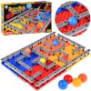 Kit de construcție labirint cu pistă cu bile 193 piese pentru îndemânare