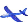 Avion din spumă cu lumini LED tras dintr-un pistol
