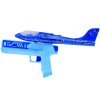 Avion din spumă cu lumini LED tras dintr-un pistol