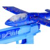 Avion din spumă cu lumini LED tras dintr-un pistol