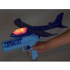 Avion din spumă cu lumini LED tras dintr-un pistol