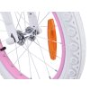 Bicicleta pentru copii RoyalBaby STAR GIRL 14" cu cos cu roti laterale si bara de impingere violet